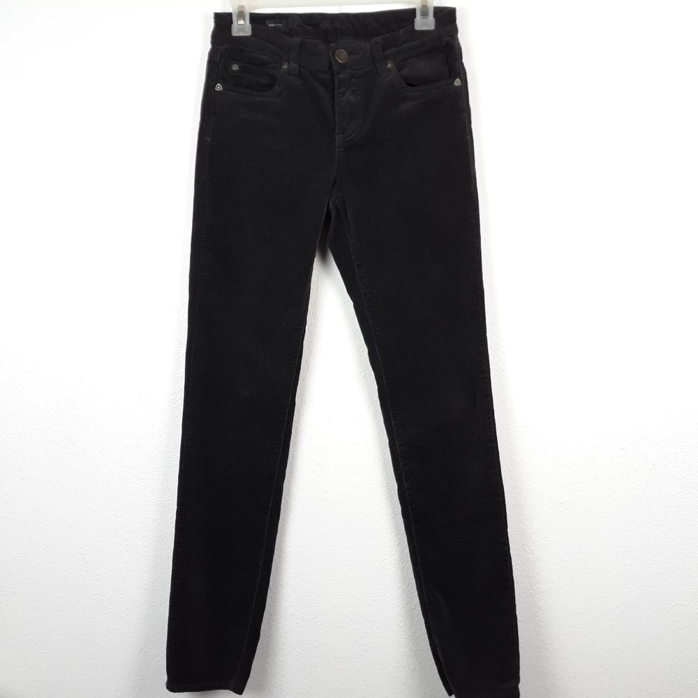Kut From The Kloth Women's Corduroy Pants Size 4 Brown Diana Skinny Cords